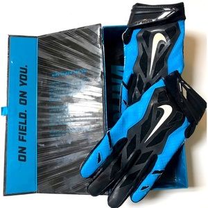 NFL (Carolina panthers) Leather Gloves